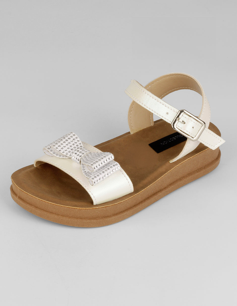 Sandalias Kids en Sintético – Latte