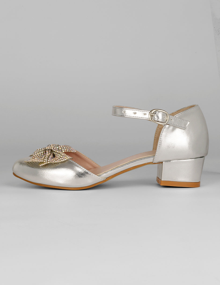 Sandalias Kids en Sintético – Plata