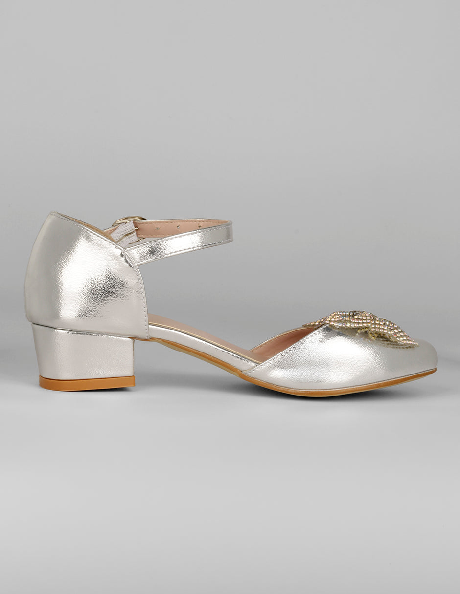 Sandalias Kids en Sintético – Plata