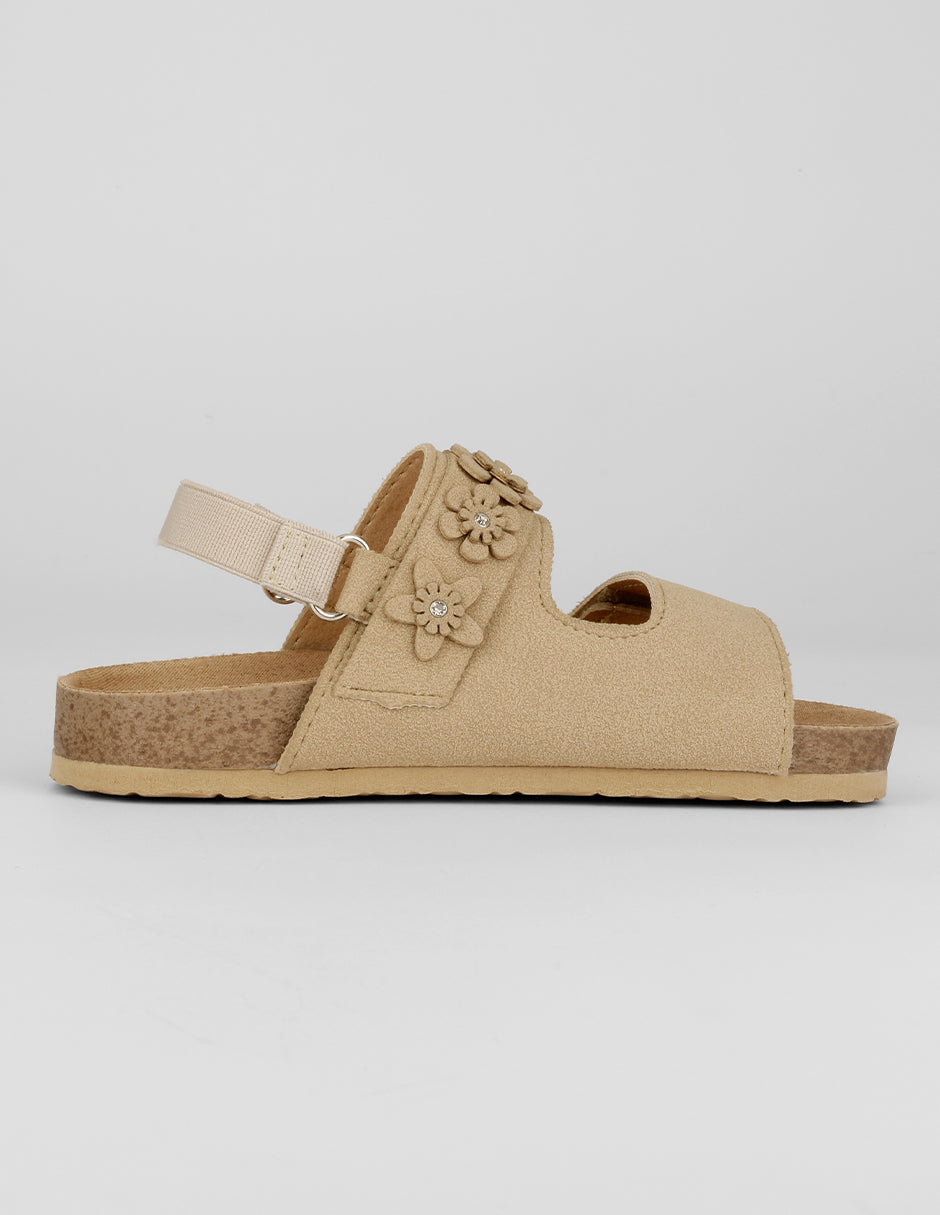 Sandalias Kids en Sintético – Café
