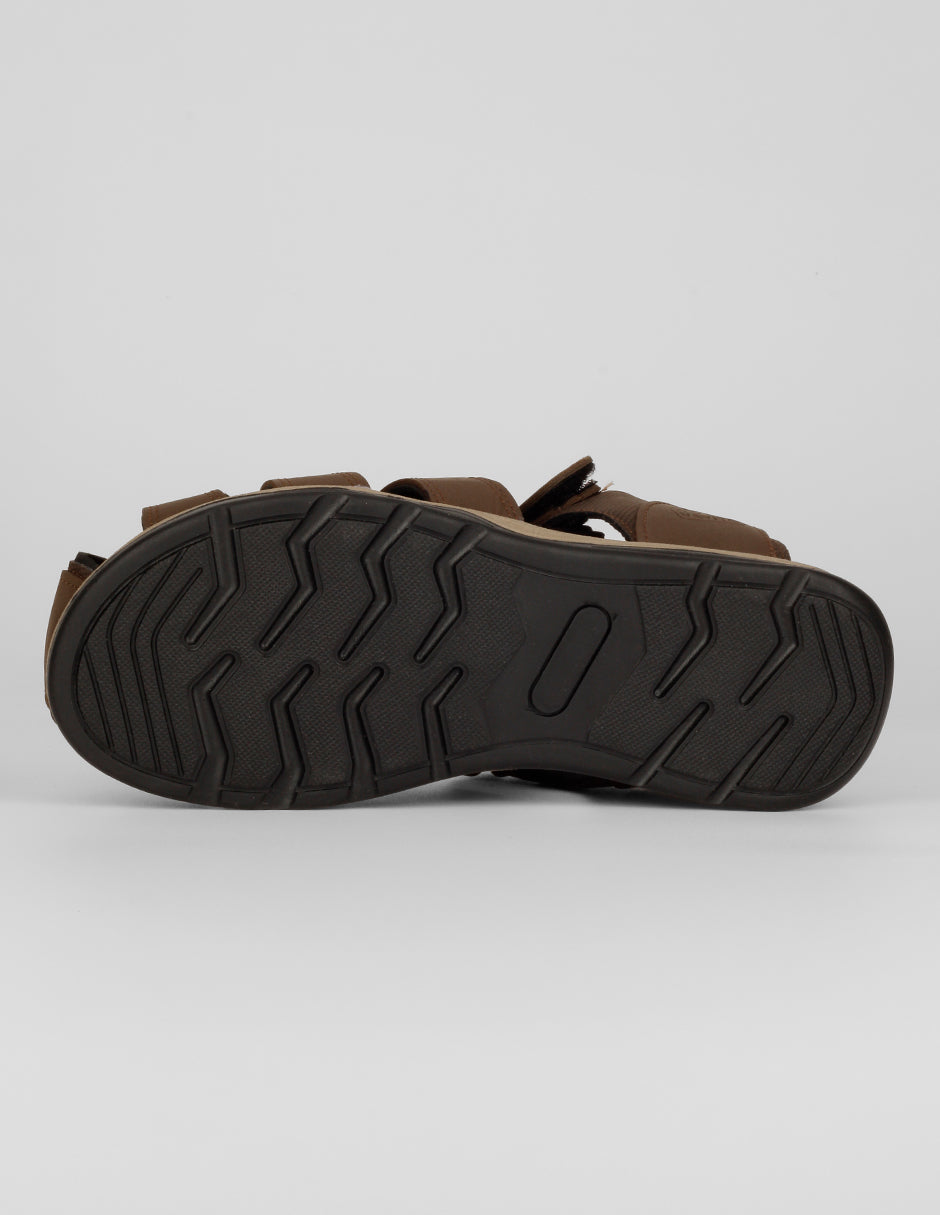 Sandalias Kids en Piel vegana – Café