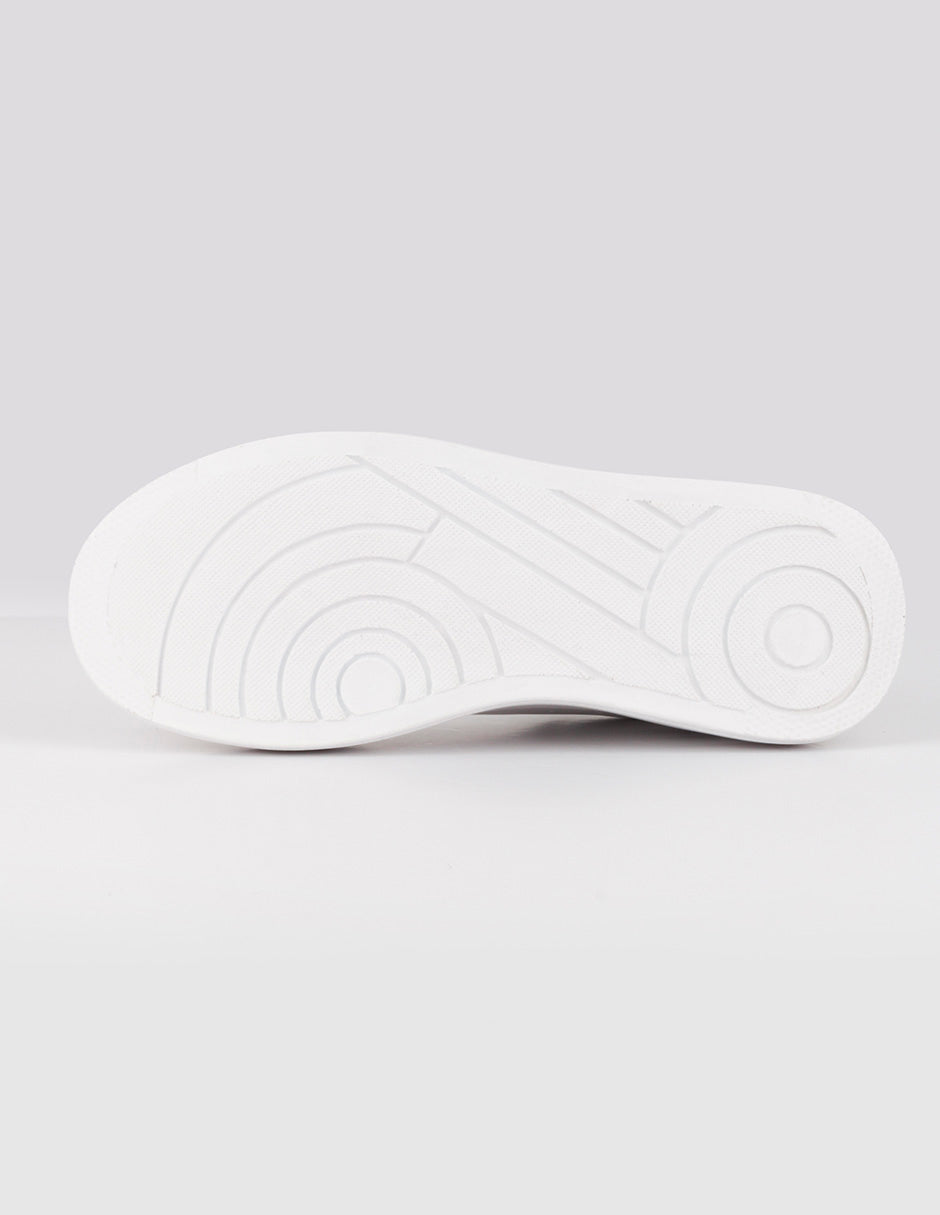 Tenis con cordones  Urban en Sintético – Blanco