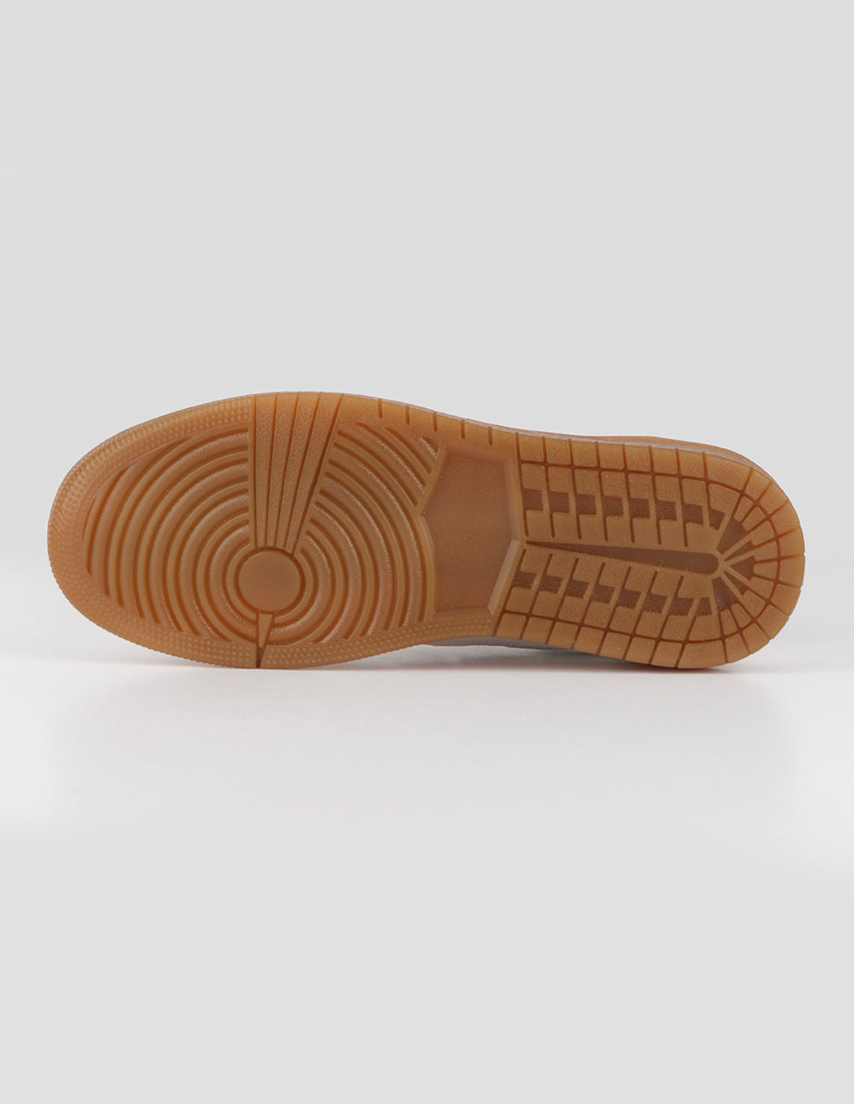 Tenis con cordones  Urban en Piel vegana – Blanco