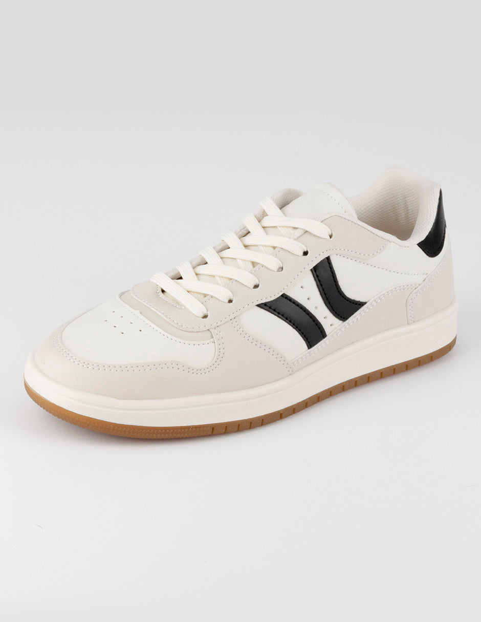 Tenis con cordones  Urban en Sintético – Beige