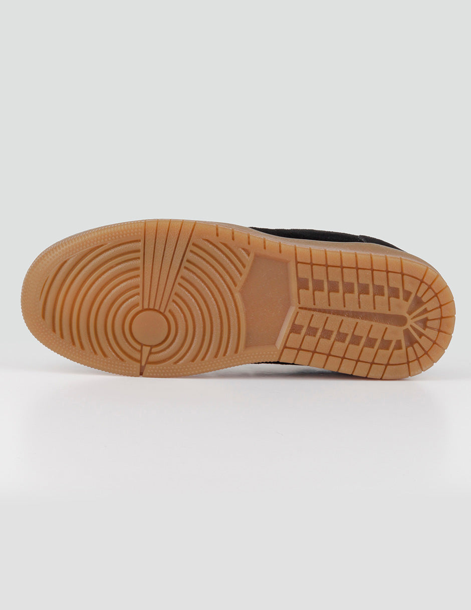 Tenis con cordones  Urban en Sintético – Negro
