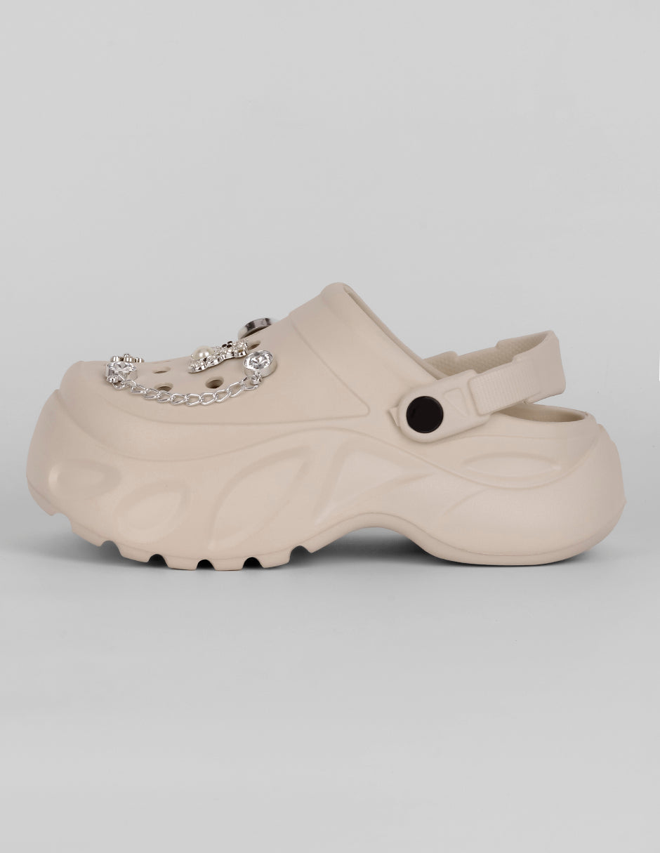 Sandalias clásicas Exterior Sintético Color Late Para Mujer De RBBASICS