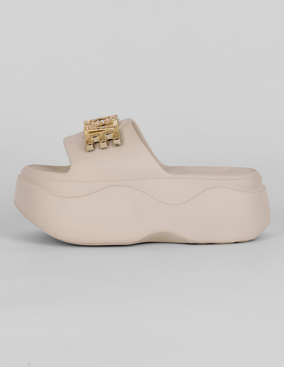 Sandalias clásicas Exterior Sintético Color Late Para Mujer De RBBASICS
