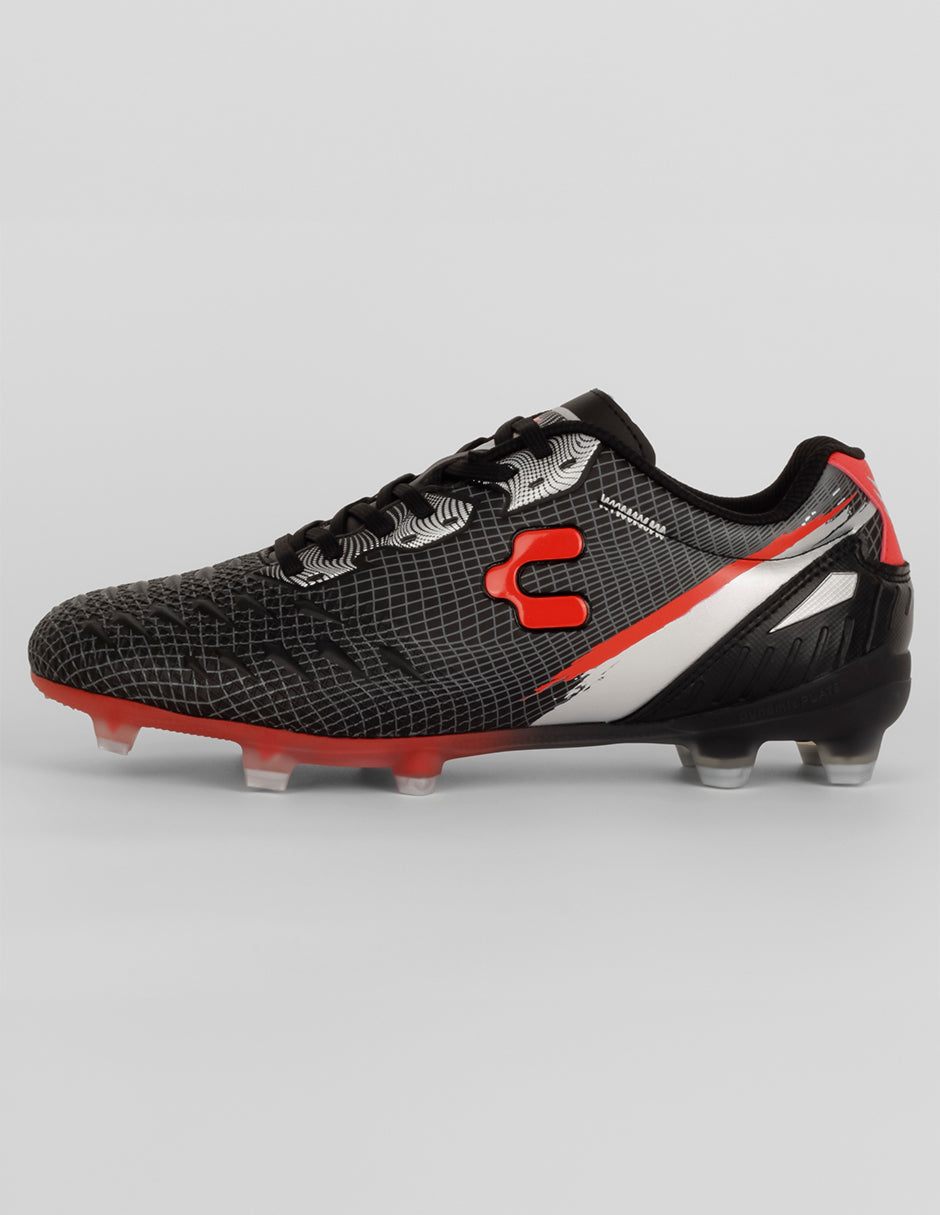 Tenis para fútbol Exterior Sintético Color Negro Para Hombre De Charly