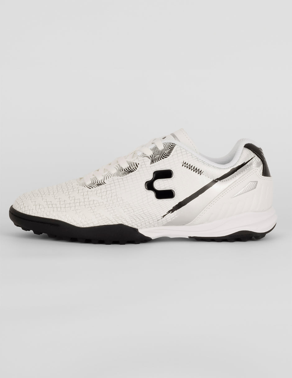 Tenis para fútbol Exterior Sintético Color Blanco Para Hombre De Charly