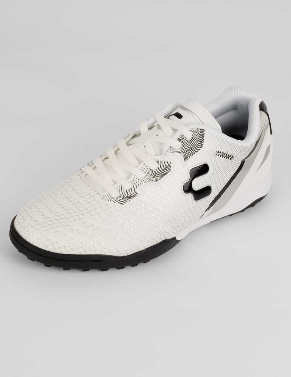 Tenis para fútbol Hotcross 5.0 en Sintético – Blanco