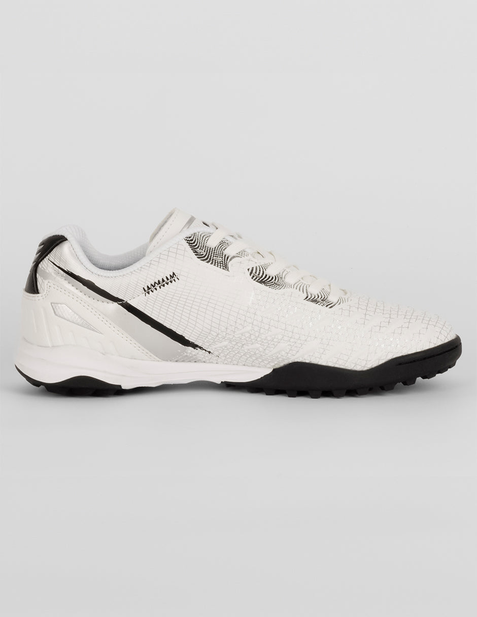Tenis para fútbol Hotcross 5.0 en Sintético – Blanco