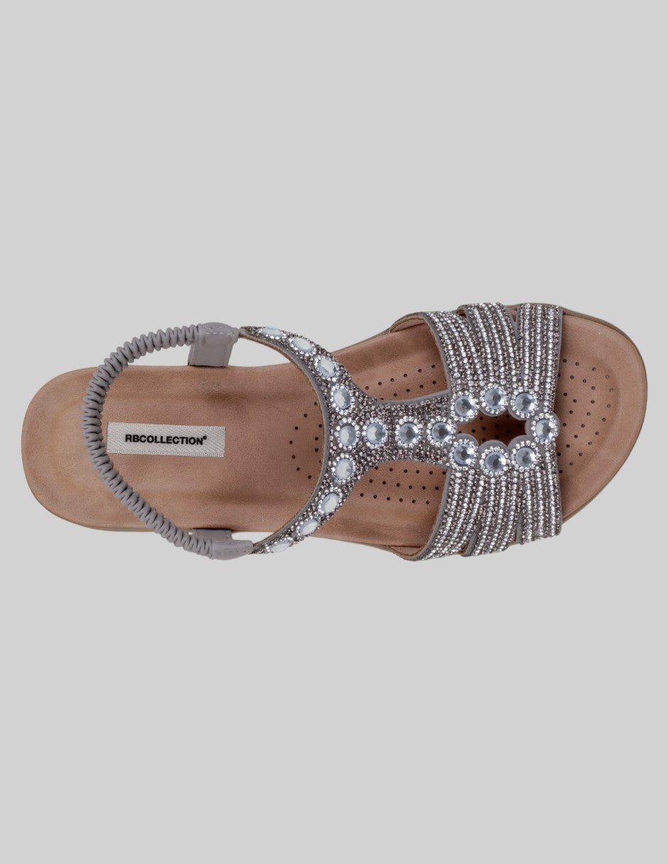 Sandalias con plataforma Steps en Sintético – Gris