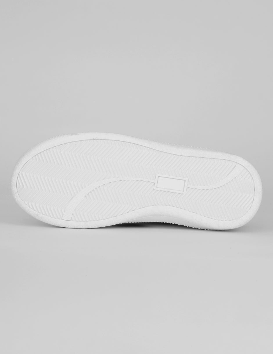 Tenis Kids en Piel vegana – Blanco