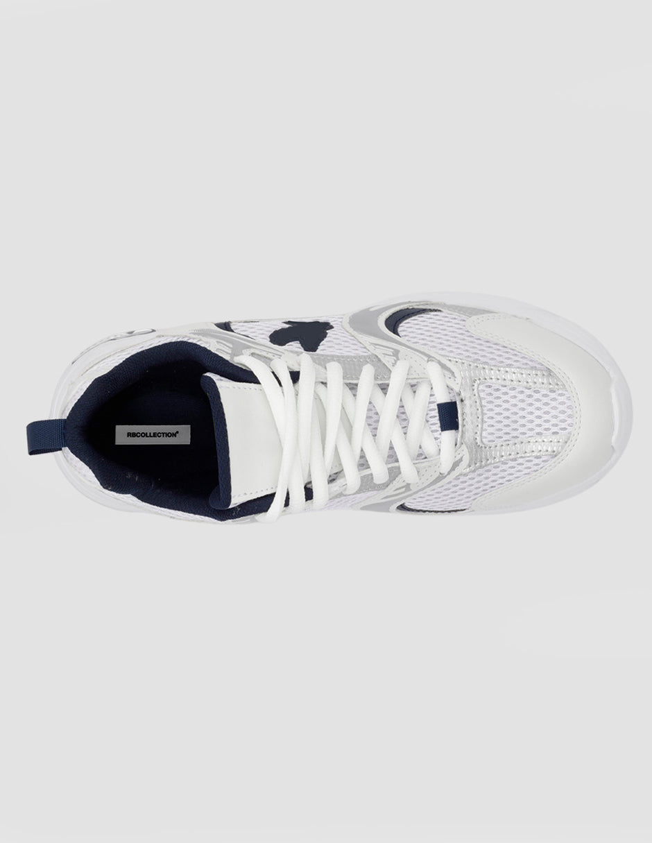 Tenis tipo deportivo  Agle en Textil – Gris