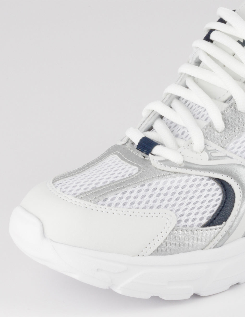 Tenis tipo deportivo  Agle en Textil – Gris
