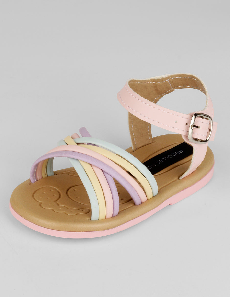 Sandalias Kids en Sintético – Rosa