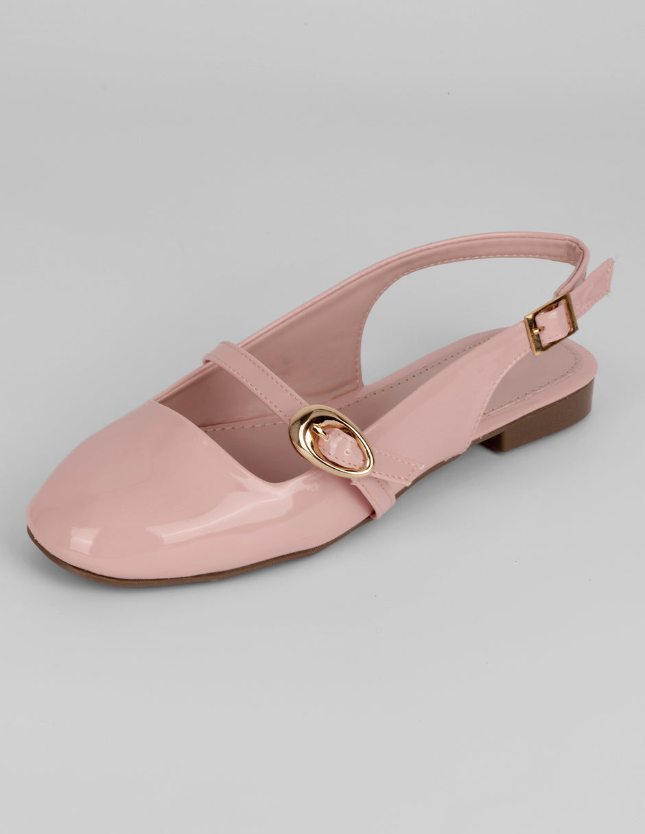Loafers Darling en Charol – Rosa