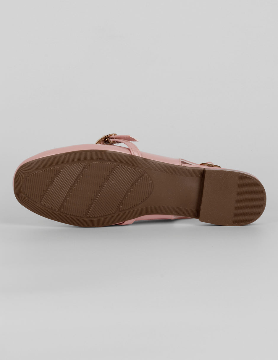 Loafers Darling en Charol – Rosa