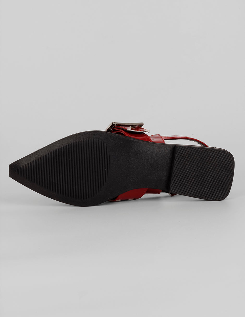 Loafers Onne en Charol – Rojo