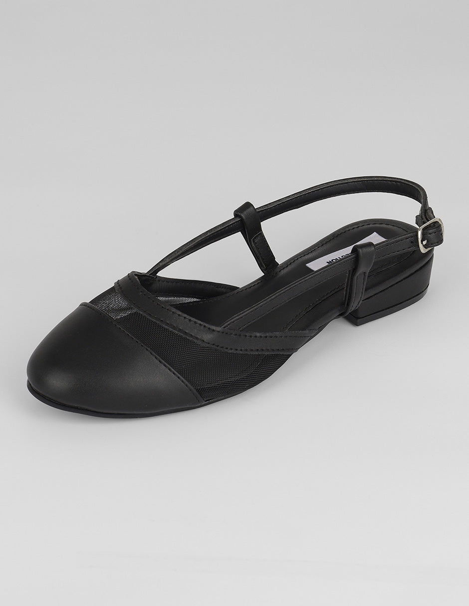 Flats clásicas Darling en Sintético – Negro