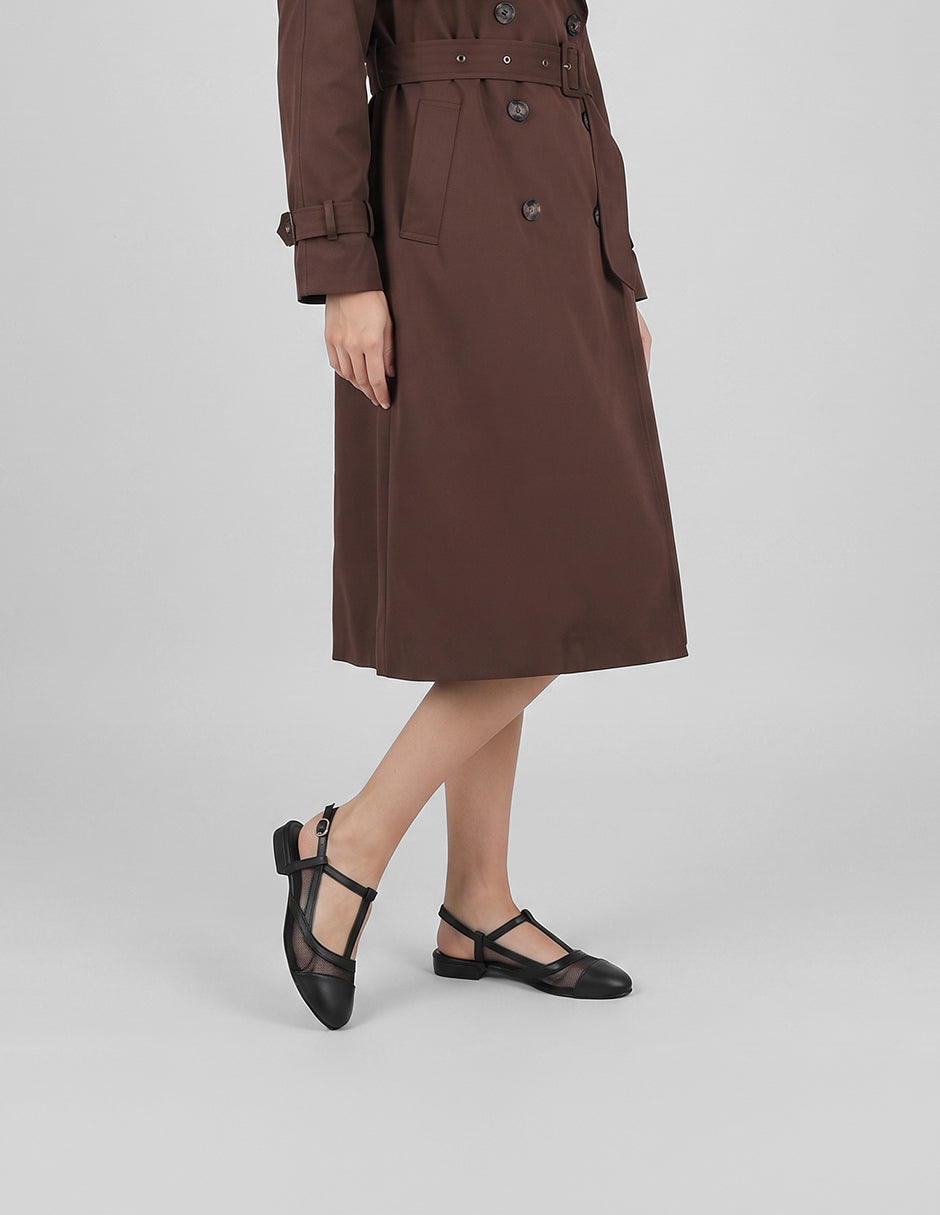 Flats clásicas Darling en Sintético – Negro