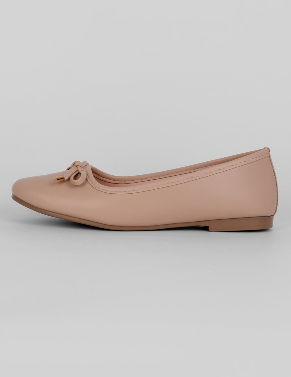 Flats clásicas Exterior Piel vegana Color Rosa Para Mujer De RBBASICS