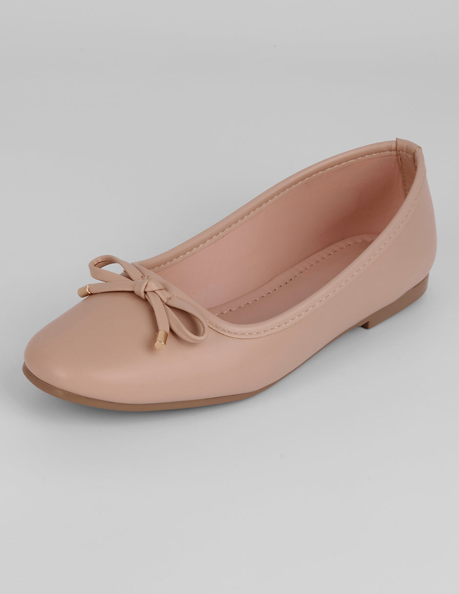 Flats clásicas Classy en Piel vegana – Rosa