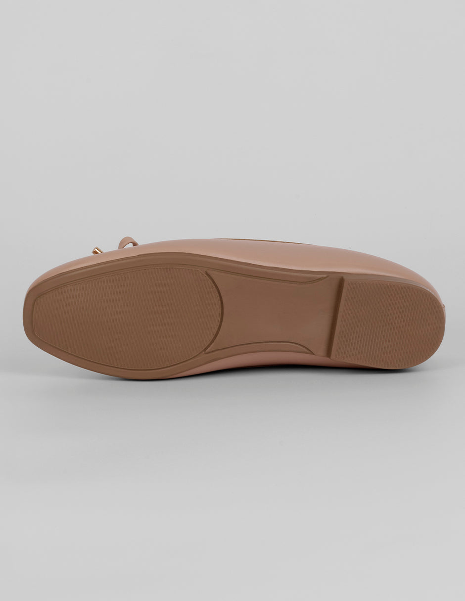 Flats clásicas Classy en Piel vegana – Rosa