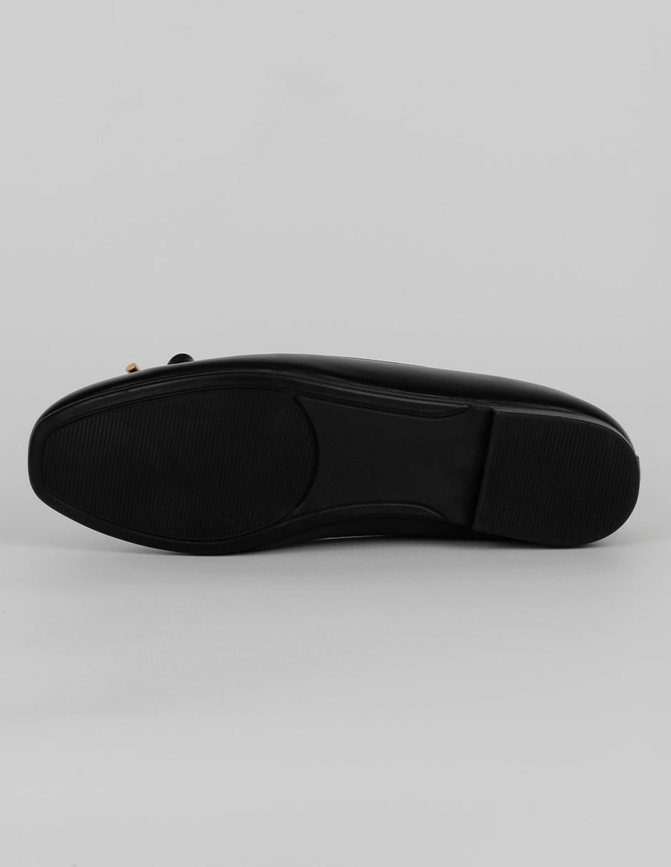 Flats clásicas Classy en Piel vegana – Negro
