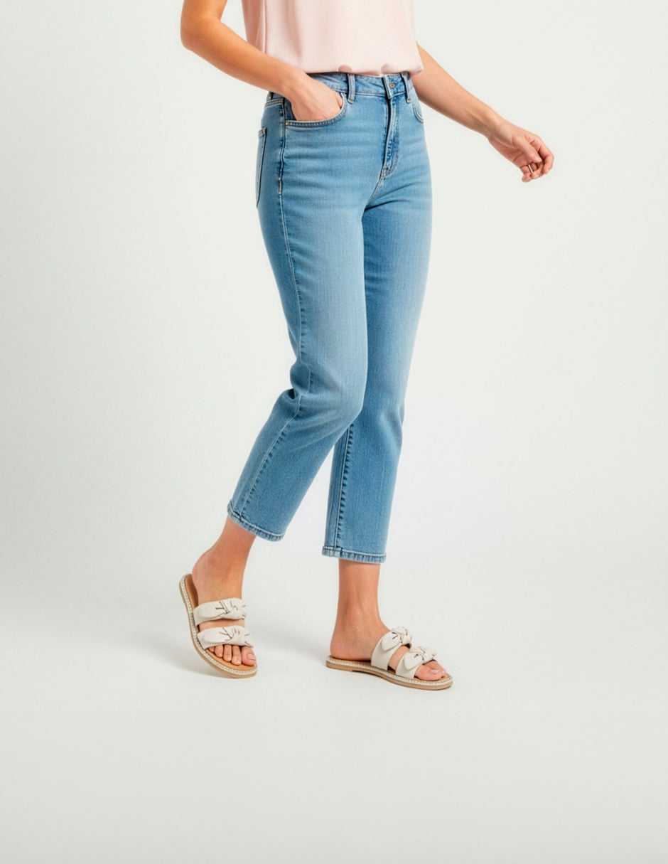 Sandalias de piso Soft en Piel vegana – Beige