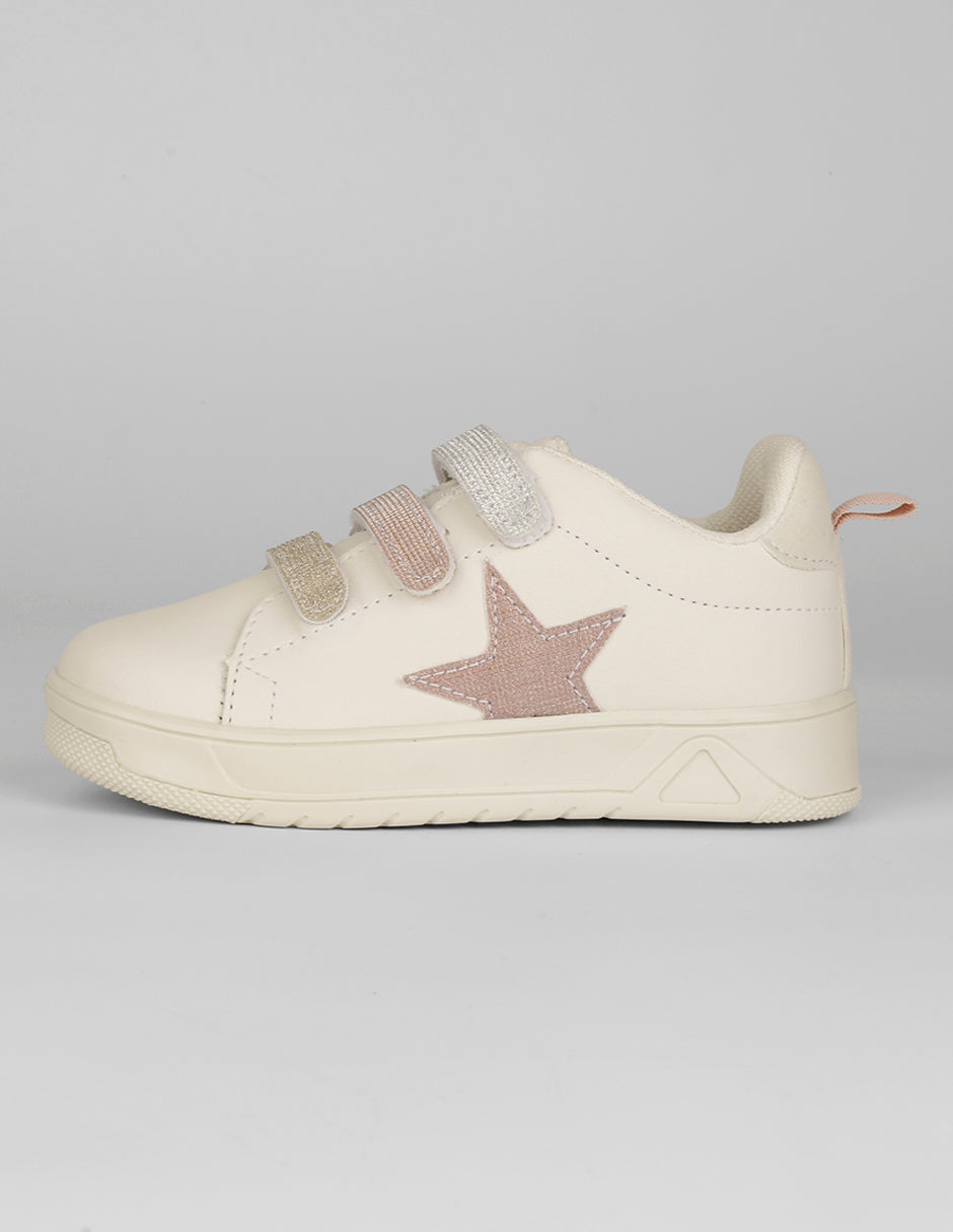 Tenis Kids en Piel vegana – Latte
