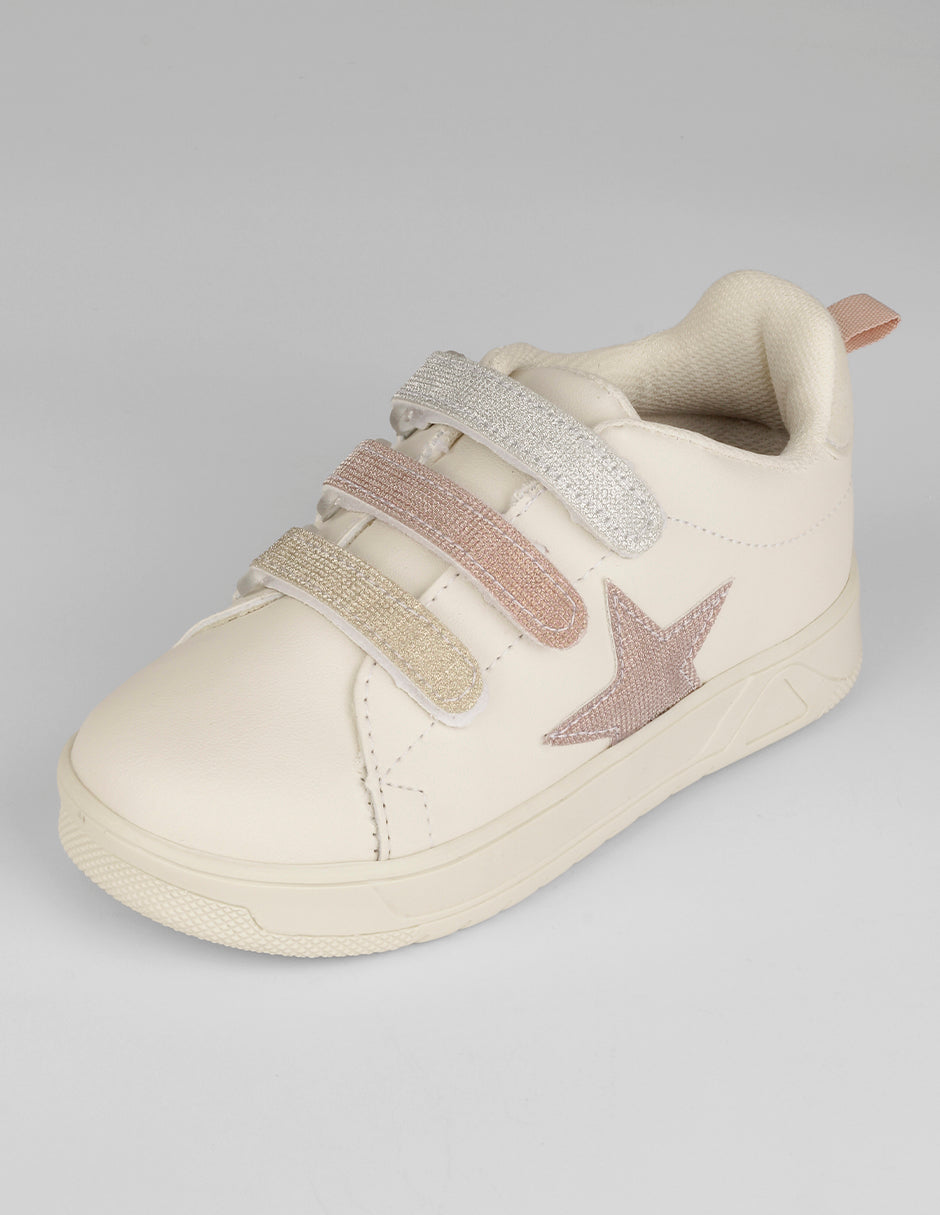 Tenis Kids en Piel vegana – Latte