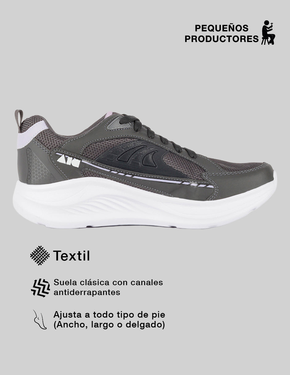 Tenis para entrenamiento  Sport en Textil – Negro