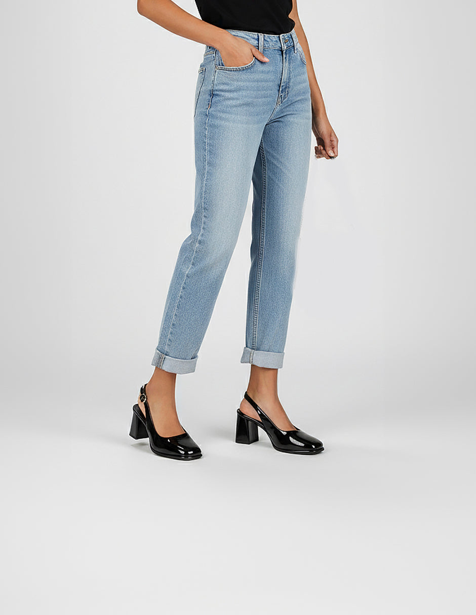 Zapatillas Slingback en Charol – Negro