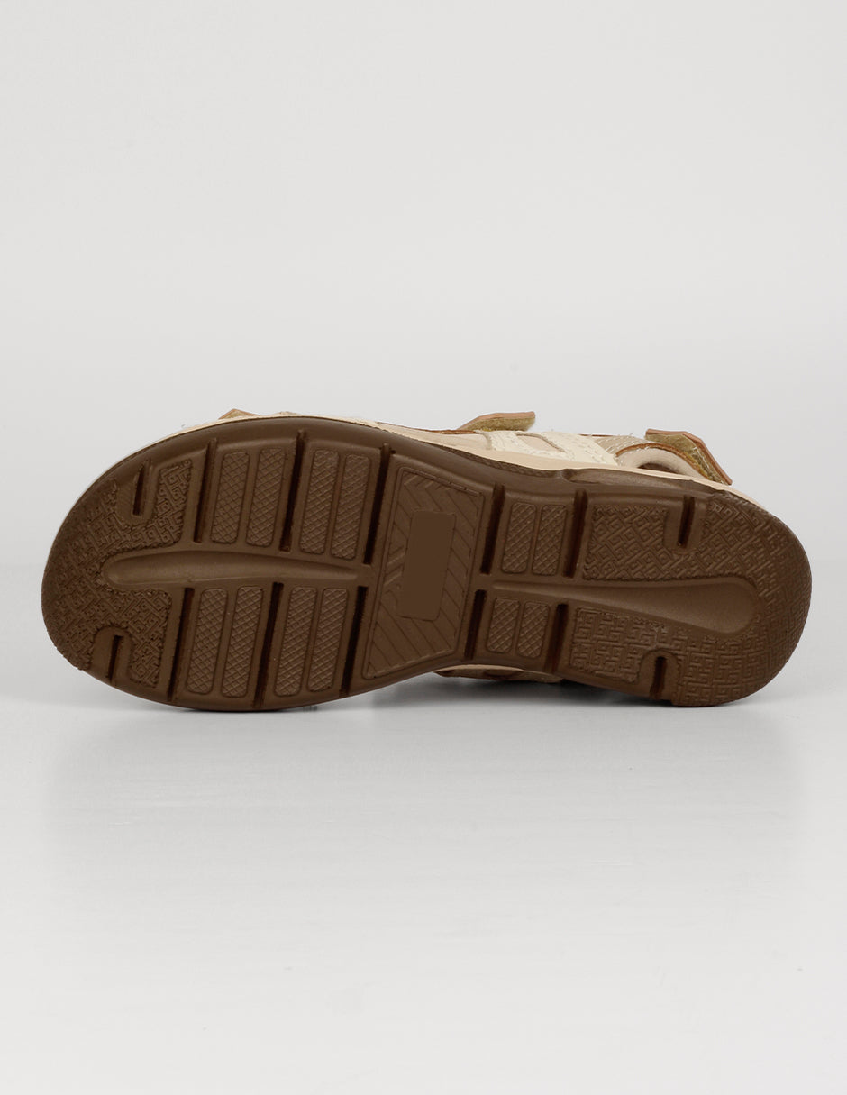 Sandalias de piso Hand made en Piel – Blanco