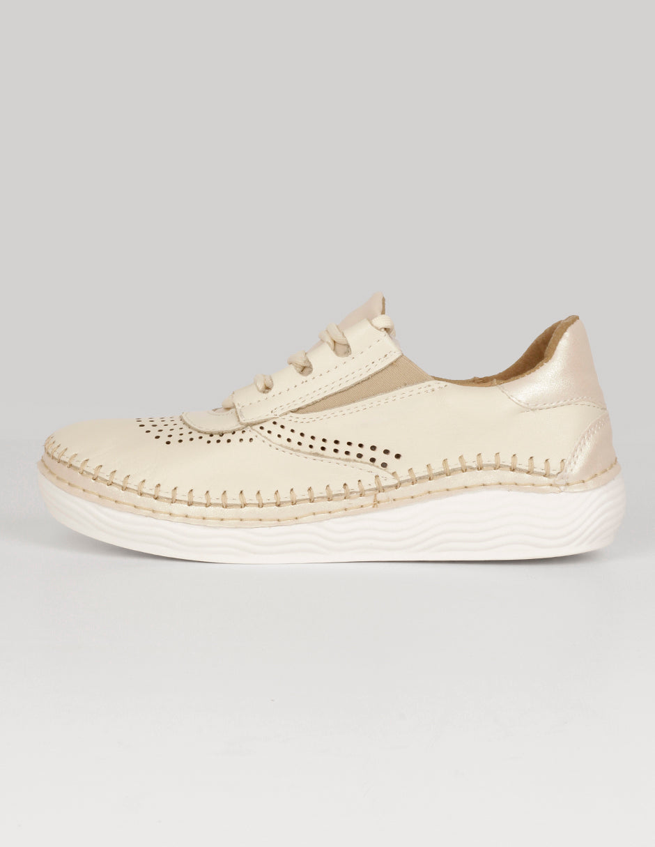 Zapatos de confort Exterior Piel Color Blanco Para Mujer De RBCOLLECTION