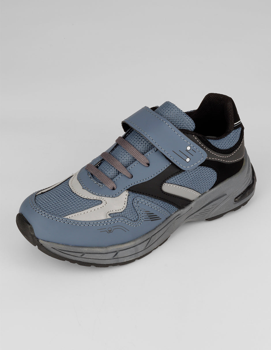 Tenis Kids en Textil – Azul