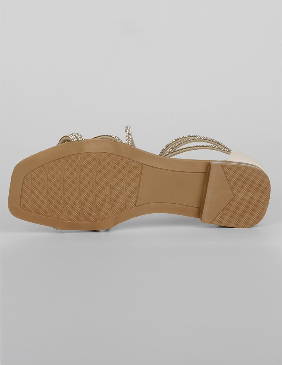 Sandalias de piso Soft en Sintético – Latte