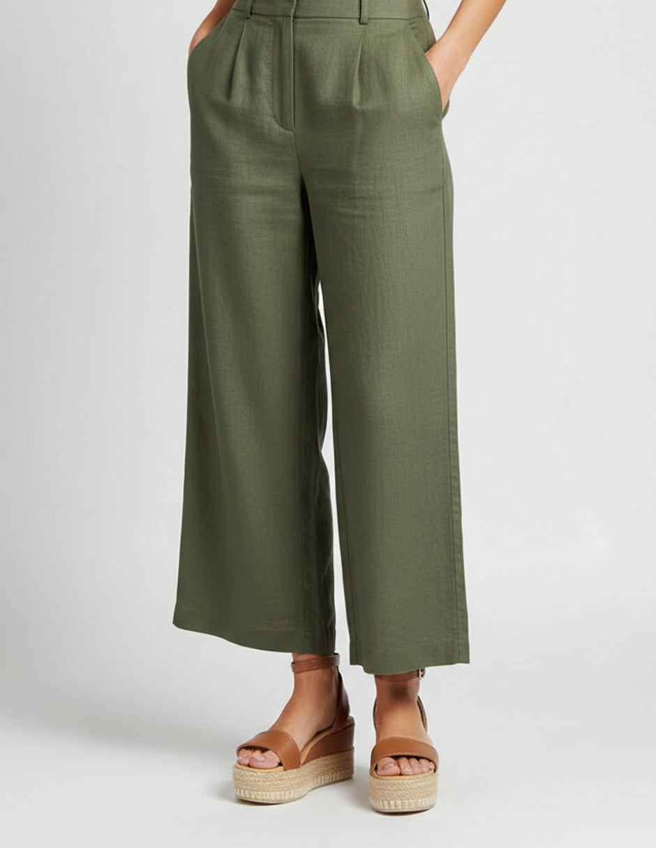 Sandalias con plataforma Naia en Piel vegana – Café
