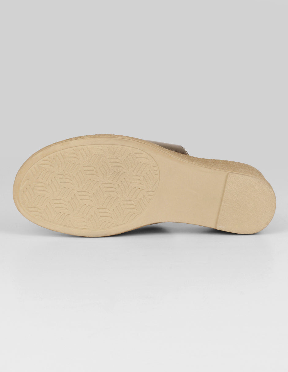 Sandalias con plataforma Naia en Sintético – Plata