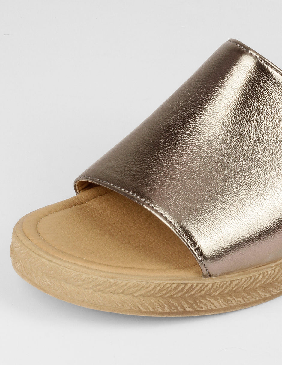 Sandalias con plataforma Naia en Sintético – Plata
