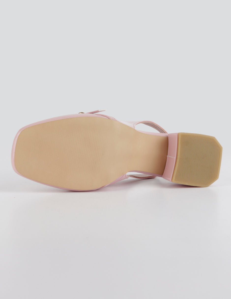 Zapatillas Slingback en Charol – Rosa