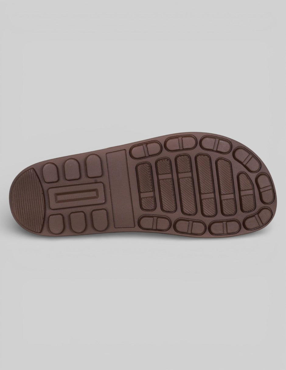 Sandalias con plataforma Yuri en Piel vegana – Café