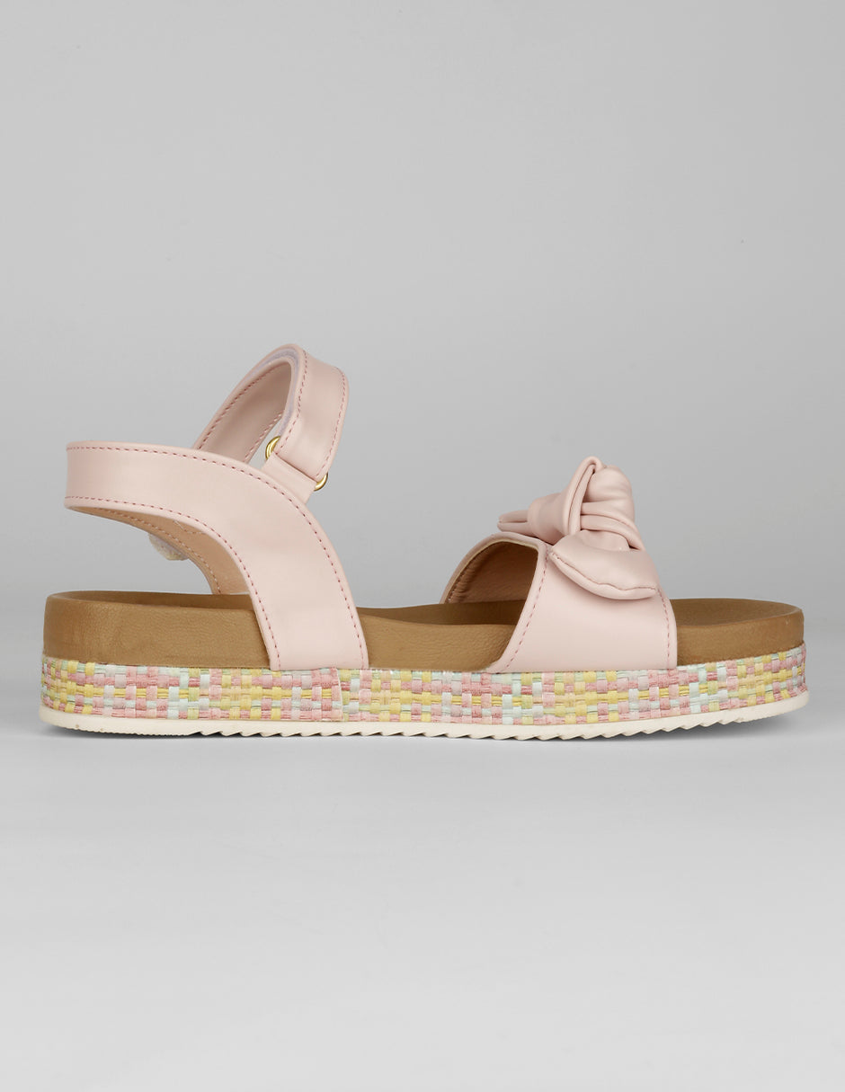 Sandalias Kids en Sintético – Rosa