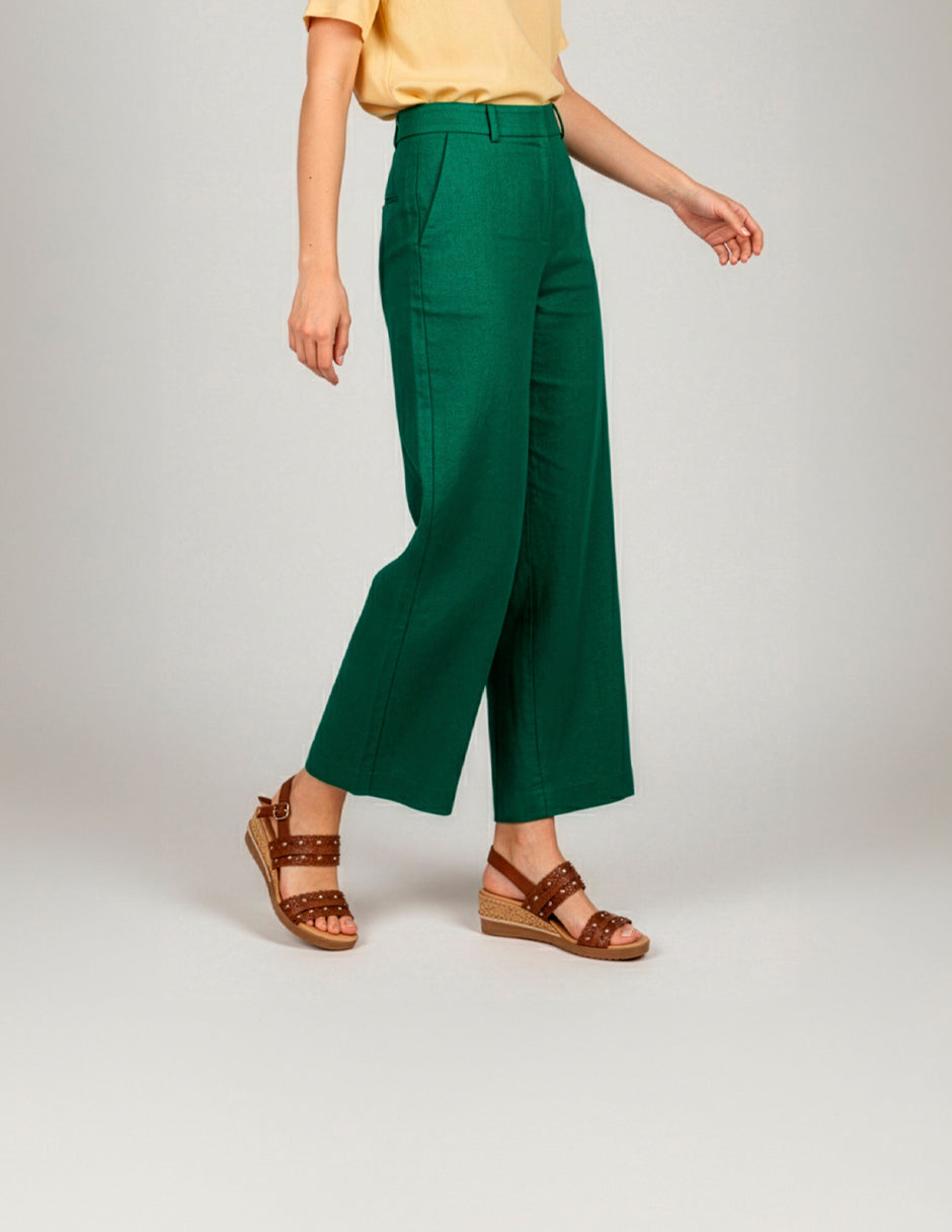 Sandalias con plataforma Gina en Piel vegana – Café