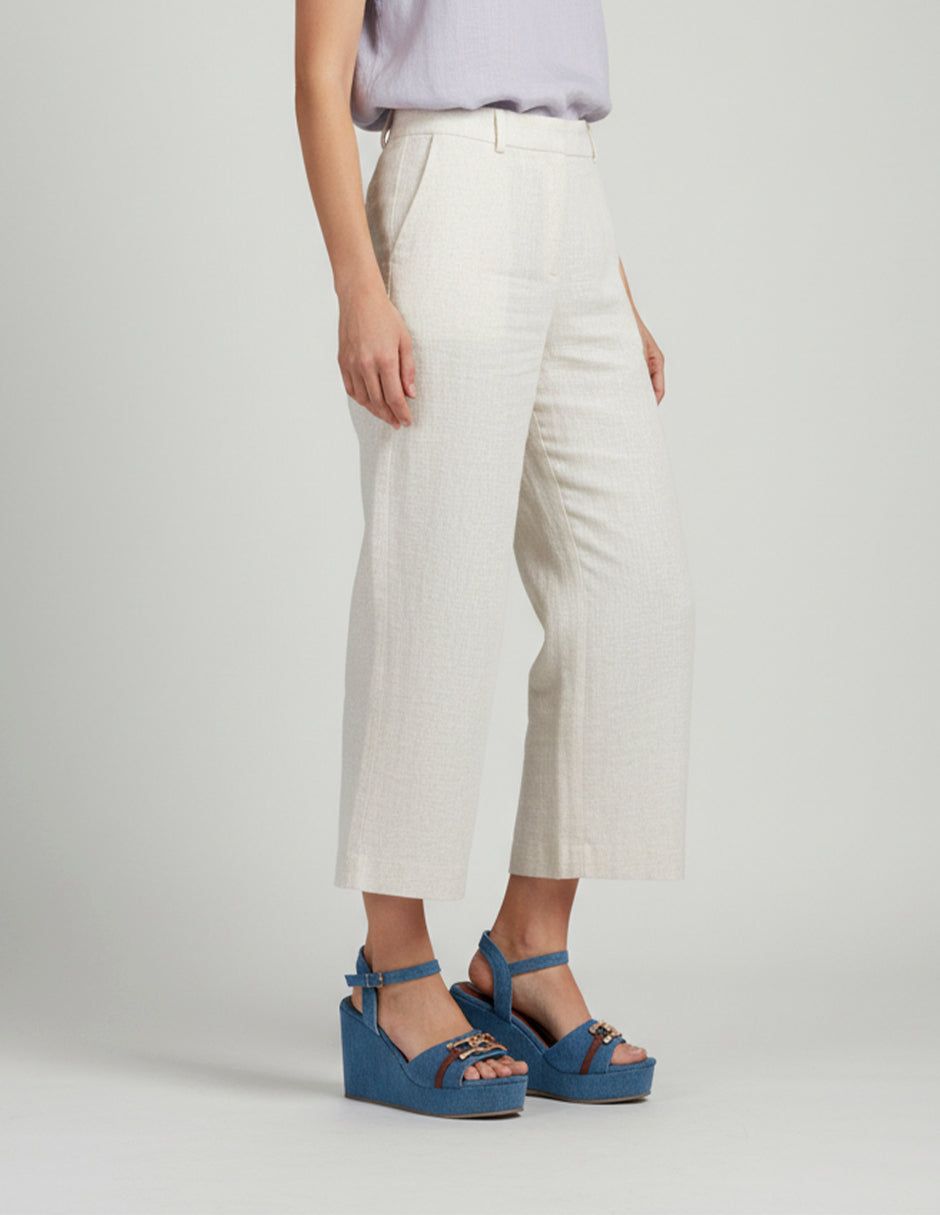Sandalias con plataforma Naia en Textil – Azul