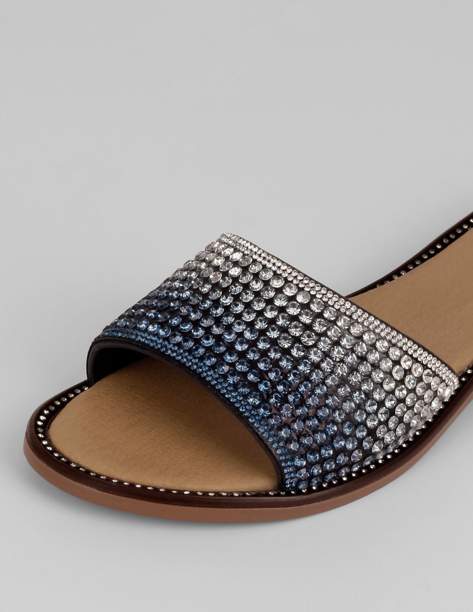 Sandalias de piso Soft en Sintético – Azul