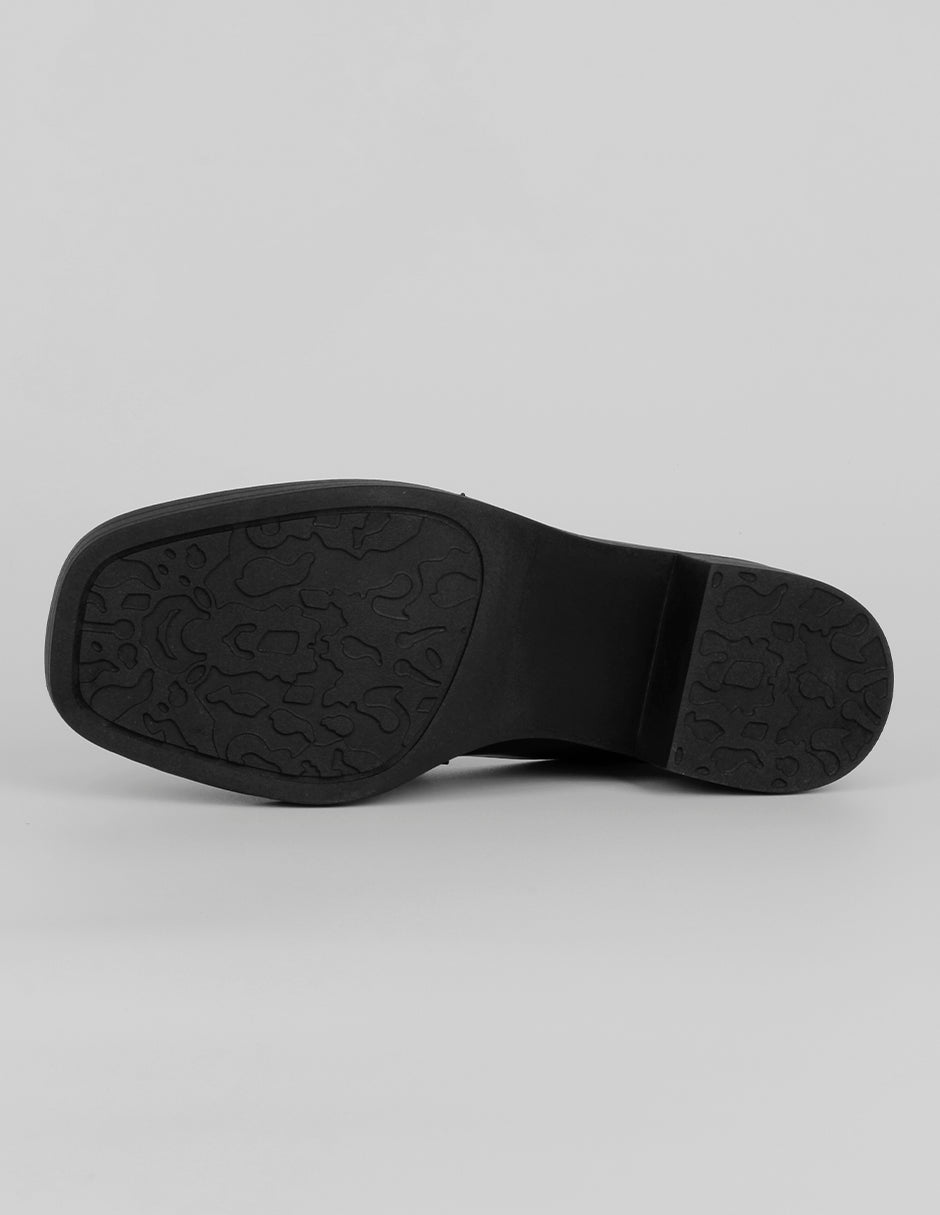 Mocasines Classy en Piel vegana – Negro