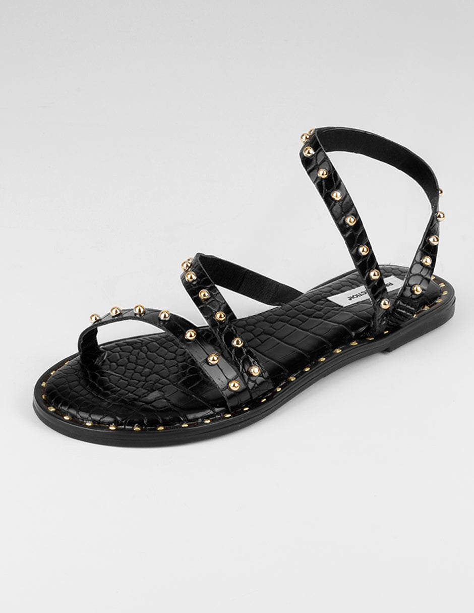 Sandalias de piso Birt en Sintético – Negro