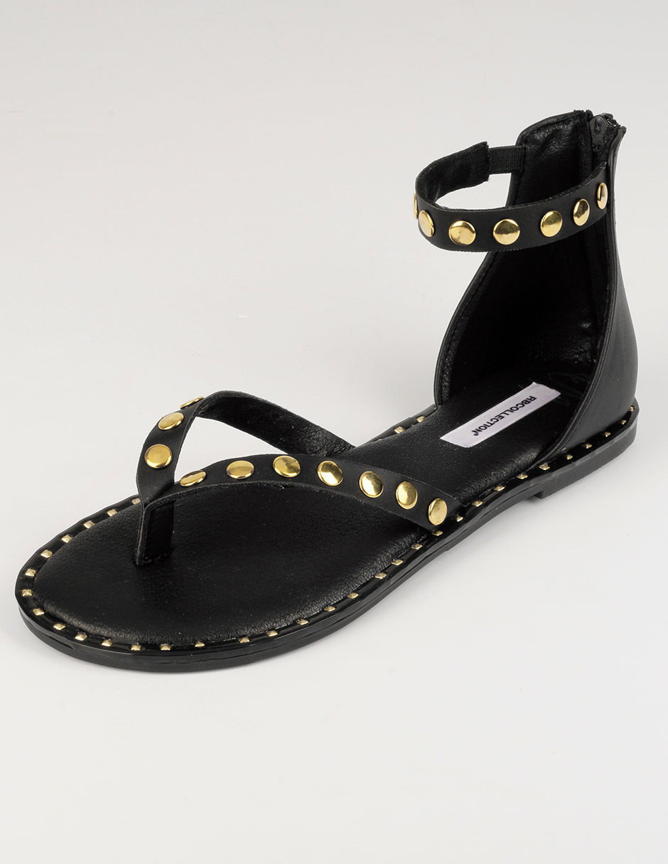Sandalias de piso Birt en Sintético – Negro